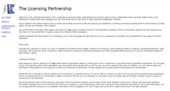 Desktop Screenshot of licensingpartnership.com